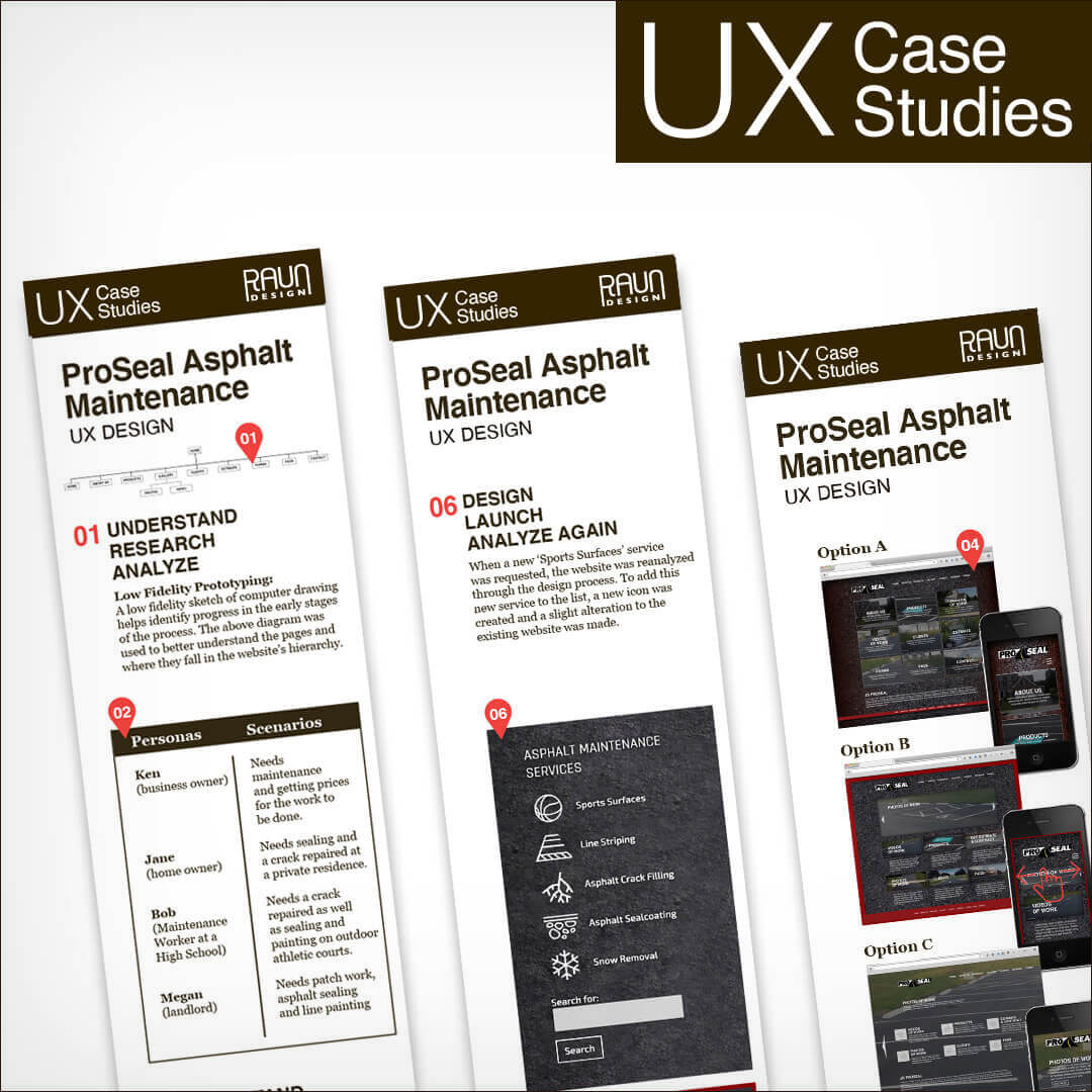 ProSeal Asphalt Maintenance, UX Design Case Study